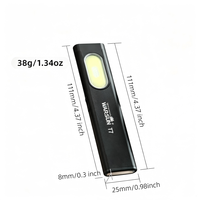 Lampe de travail magnétique mini EDC Warsun T7 Type-C à charge rapide, lampe de travail polyvalente pour la réparation automobile et l'utilisation en extérieur