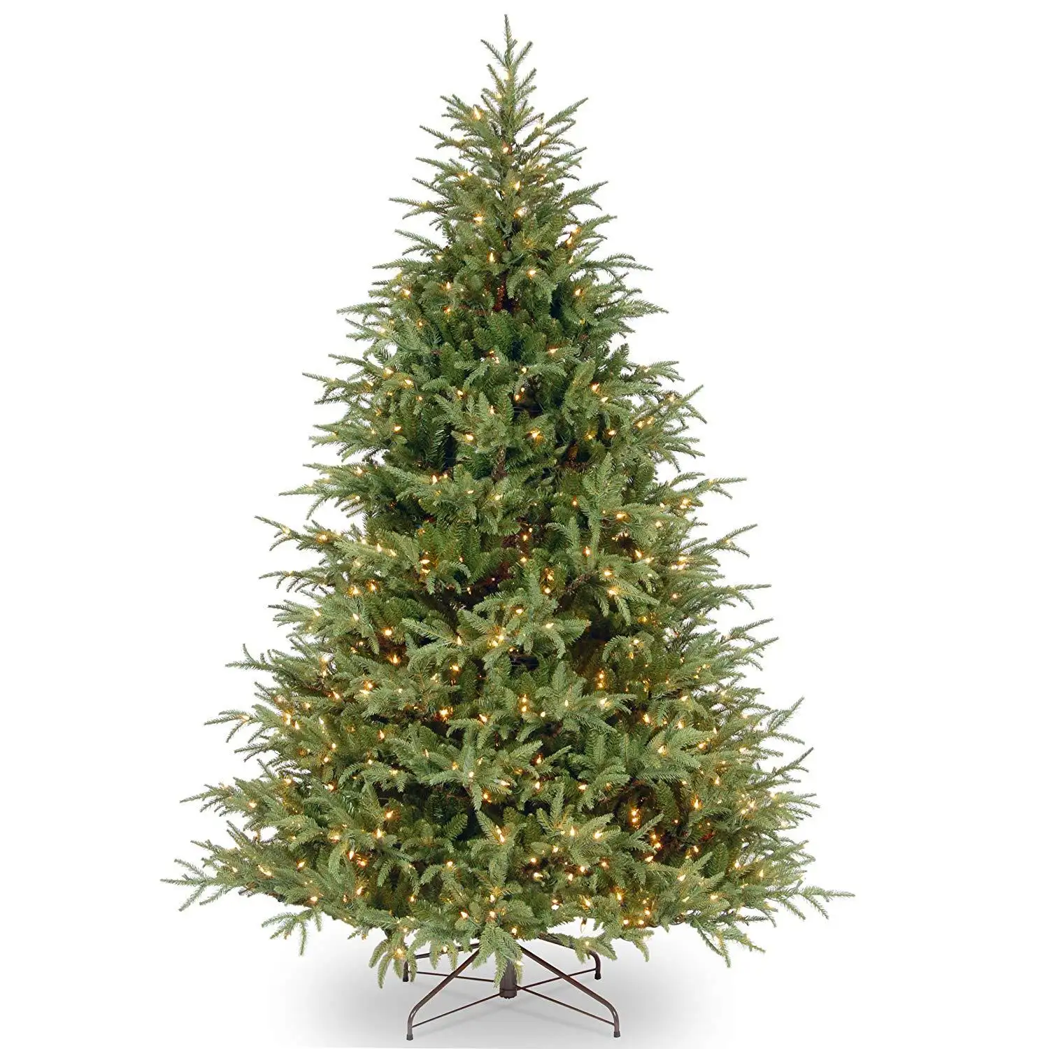 Factory Hot Sale Pre lit LED Lights Artificial PE Christmas Tree Premium Spruce Home Inner Door Tree Xmas Tree