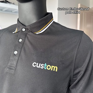 <span class=keywords><strong>Polo</strong></span> Personalizzata con Logo Ricamato, Camicia Promozionale per Pubblicità Aziendale, Uniforme da Lavoro, <span class=keywords><strong>Polo</strong></span> da Uomo all'Ingrosso - Product Image 1