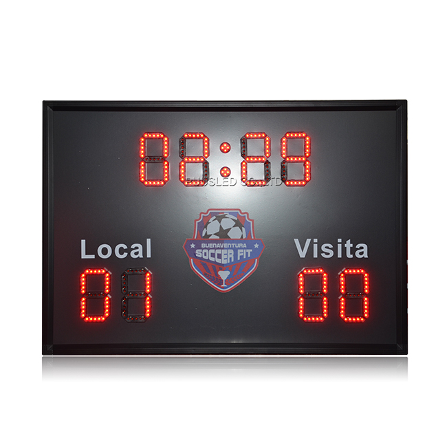 Hot Koop Elektronische Voetbal Scorebord Led Scorebord Teken Voor Voetbal Spel