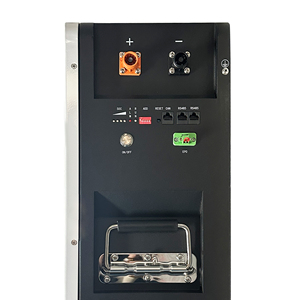 Batterie solaire au lithium LiFePO4 51,2 V 15 kWh avec BMS intelligent et communication CAN, 6000 cycles, pour usage domestique hors réseau, sur pied - Product Image 2