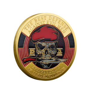 Stock Peacemakers Metall-Gedenkmünze Handwerksmünze Personalisiertes Sammlerstück Dekoration Ornament - Product Image 3