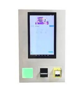 Nouveau design 21.5 pouces écran tactile Mini carte de membre murale distributeur automatique à vendre distributeur automatique de cartes