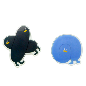 뜨거운 판매 고품질 어린이 교육 아크릴 자기 스티커 홈 장식 편지 교육 만화 냉장고 자석 - Product Image 4