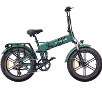 Vélo électrique pliable de 20 pouces avec porte-bagages arrière en alliage d'aluminium pour adultes, 750W, batterie au lithium, pneus larges amortisseurs, écran LCD, 48V