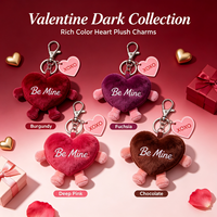 Gantungan Kunci Boneka Hati Merah Boneka Hati Isi Dakron Gantungan Tas Hati Hadiah Hari Valentine Gantungan Kunci Hati Mini
