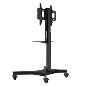Mobile Motorized <strong>TV</strong> Lift <strong>Floor</strong> <strong>Stands</strong> Rolling <strong>TV</strong> Carts With Wheels Shelves - Product Image 3