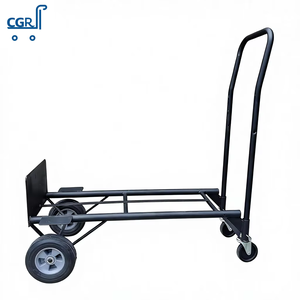 Carretilla <span class=keywords><strong>de</strong></span> Carga 2 en 1 con Capacidad <span class=keywords><strong>de</strong></span> 250 kg, Personalizable, <span class=keywords><strong>de</strong></span> 4 Ruedas, Plataforma Plegable, Cerrada <span class=keywords><strong>para</strong></span> Herramientas, OEM - Product Image 1