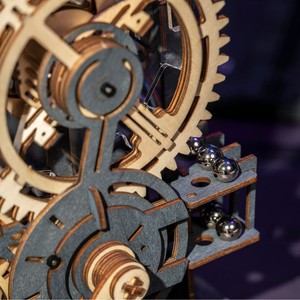 Robotime rokr liên hệ với nhận được 22% Off DIY Craft cơ khí bánh đồ chơi lga01 đá cẩm thạch đêm thành phố <span class=keywords><strong>3D</strong></span> câu đố bằng gỗ - Product Image 5