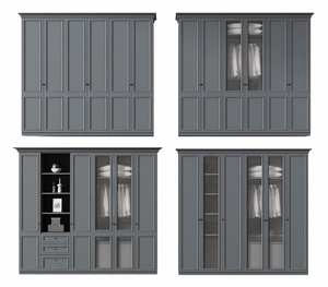 Luxe mélamine laque salon armoires penderies meubles de chambre à coucher - Product Image 1