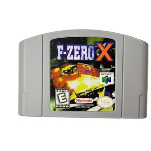 Cartuccia di Gioco X F-ZERO N64 per Console <span class=keywords><strong>Nintendo</strong></span> 64 Versione USA NTSC - Product Image 1