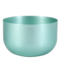 Cup-in-Cup Anpassbare Farbe Rosa Metallic Silber Aluminium 22oz/600ml Umweltfreundliche Glänzende Matte Luxus Leere Große Kerzenhalter