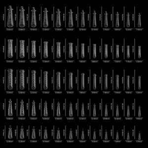 Nuevo Set <span class=keywords><strong>de</strong></span> 120 Piezas/Caja, 10 Estilos, Moldes <span class=keywords><strong>de</strong></span> Extensión <span class=keywords><strong>de</strong></span> Uñas con Textura <span class=keywords><strong>de</strong></span> Serpiente, <span class=keywords><strong>Película</strong></span> <span class=keywords><strong>de</strong></span> Uñas Postizas para Fototerapia con Gel UV, para Manicura en Salón y Uso Doméstico - Product Image 5