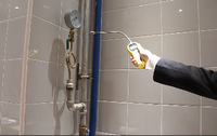 Analyseur de gaz méthane à sonde portable GPL CH4 LEL Détecteur d'alarme de fuite de gaz naturel