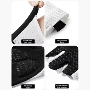Guantes de Ciclismo Ultraligeros Transpirables de Verano, Medios Dedos, Antideslizantes con Almohadilla de Silicona, Personalizables para Hombre y Mujer, para Bicicleta de Carretera y Actividades al Aire Libre - Product Image 5