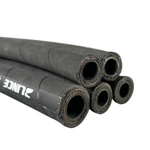 สายไฮดรอลิกสแตนเลสแบบถัก ขนาด 1/4 3/8 bsp jic สำหรับซ่อมแซม สายไฮดรอลิกแบบประกอบสำเร็จรูป รุ่น R2 สายยางไฮดรอลิก - Product Image 3