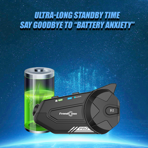 Intercomunicador <span class=keywords><strong>Bluetooth</strong></span> para Motocicleta FreedConn R1 Pro de Fábrica, Grabador con Soporte para Tarjeta de Memoria, Cámara 2K para Motocicletas - Product Image 4