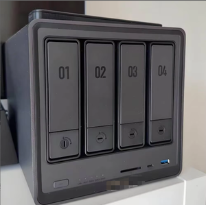 Servidor de Armazenamento NAS U-GREEN DXP4800 Plus 8505 CPU 8GB DDR5 RAM 128G SSD 2.5GbE 4K Sem Discos Interface USB Em Estoque - Product Image 1