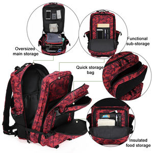 Mochila Impermeable de Gran Capacidad, Estilo Normcore/Minimalista, de Poliéster, 45L, para Viajes al Aire Libre, LUPU BL130 con Cierre, en Stock, Venta Caliente 2026 - Product Image 4