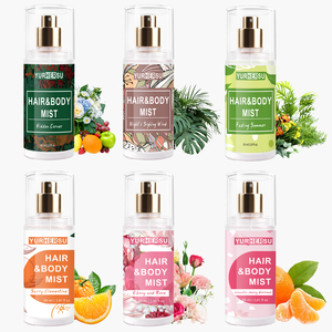 Lot de 6 brumes capillaires et corporelles en gros, parfumées aux notes végétales, florales et fruitées d'agrumes, fraîcheur longue durée <span class=keywords><strong>pour</strong></span> usage quotidien - Product Image 1