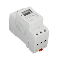 Temporizador Electrónico Programable Semanal Digital con Pantalla LCD de 24 Horas para Calentador de Agua de 30 Amperios