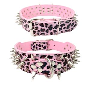 Collar de Perro Estilo Vaquero con Tachuelas, Hebilla de Cuero PU, Cierre a Prueba de Mordidas, Decorativo, para Perros de Caza Medianos y Grandes - Product Image 2