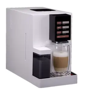 小型ワンクリック超自動商用ミルクタンクカプチーノエスプレッソコーヒーメーカーマシン