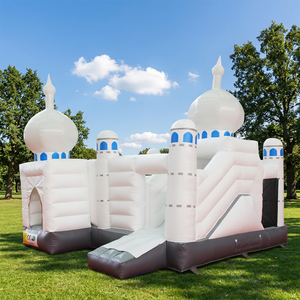 WINSUN High Quality Custom Semi-Enclosed <b>Inflatable</b> Party Bounce House Custom Islamic theme <b>Inflatable</b> bouncer - Product Image 1