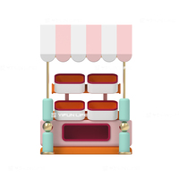 Conteneur couvert aire de jeux pour enfants Équipement de jeu pour enfants Équipement de terrain de jeu souple Ensemble de terrain de jeu intérieur