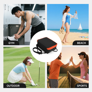 Promotional Sport Soccer <strong>Basketball</strong> Golf Gym <strong>Outdoor</strong> Dust <strong>Shoes</strong> Bag Zipper Closure Handle String Dust <strong>Shoe</strong> Bag - Product Image 6