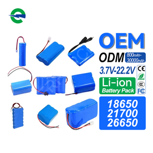 Enerforce tùy chỉnh Pin 3.7V 7.4V 11.1V <span class=keywords><strong>12V</strong></span> 14.8V pin lithium-ion 1.2Ah-30Ah 18650 21700 32700 pin Li-ion - Product Image 1