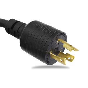 ETL-Zertifiziertes Verlängerungskabel mit Verriegelungssystem, 20 Ampere, Hochleistungs-Nema 6-20p auf 6-20r Stecker-Buchse - Product Image 2