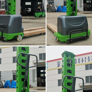 1 Ton 1.6 M Pallet Stacker Truck Hand Year Warranty Hand <b>Forklift</b> - Product Image 4