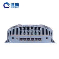 Caja de Computación de Borde con IA, Gateway IoT, Router Industrial con 6 Puertos LAN, Firewall Pfsense, Mini PC con Procesadores Intel Core i7/i5 de 12ª/13ª Gen. y Ultra 7155H de 14ª Gen.