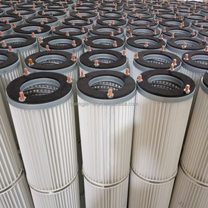 Fornecedor de Filtros de Poeira Personalizados com Eficiência de Remoção de Poeira de 99,99%, Cartucho de Filtro Longo com 3 Parafusos - Product Image 1
