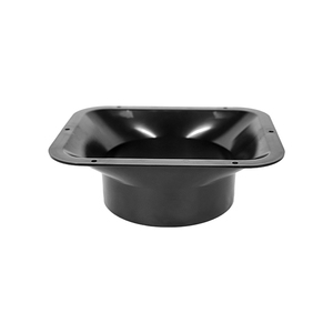 <strong>Black</strong> ABS Plastic Duct Connection Fittings for Air Circulation Thickened Pipe Flanges Plastic Exhaust Port Pipe <strong>Vent</strong> - Product Image 5