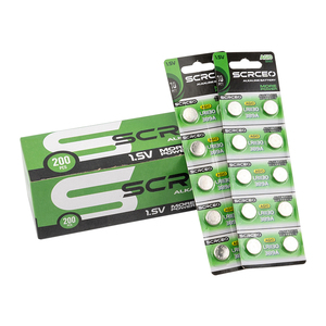 แบตเตอรี่อัลคาไลน์แบบกระดุม Cuanen Brand AG10 LR54 L1130 1.5V 78mAh - Product Image 1