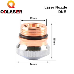 Boquilla de corte láser QDLASER OEM <span class=keywords><strong>DNE</strong></span> H para máquinas de corte por láser de fibra - Product Image 5