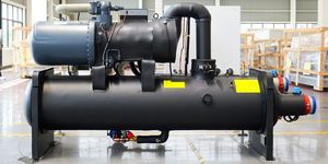Unité de refroidissement centrifuge à turbine industrielle avec unité de refroidissement à roulement magnétique à lévitation sans huile - Product Image 2