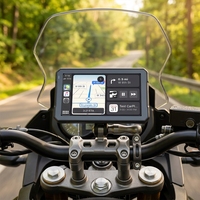 Autoradio portable, autoradio stéréo, Carplay, Android Auto, GPS, FM, RDS, BT, lecture MP3, aide au recul, 1 an pour BMW Motorcycle