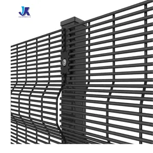 Waterproof and Anti-corrosion 358 Anti-climb and Anti-cut Security Fence For Prison