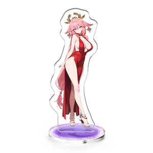 <span class=keywords><strong>Genshin</strong></span> personalizzato impatto doppia faccia traslucido Charm Standee acrilico Anime sta per Anime Expo Standees personalizzato - Product Image 5