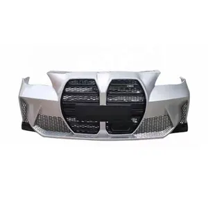 Hot Koop Lichaamsdelen Voor Bmw 3-serie E90 320 325 2005-2012 Upgrade M3 Big Mond Stijl Voorbumper Grille Auto Bumper