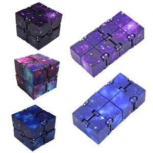 Hot Selling 2026 Children Education Toys Adult <b>Infinity</b> Folding <b>Cube</b> Stress Relief Fidget Toy - Product Image 1
