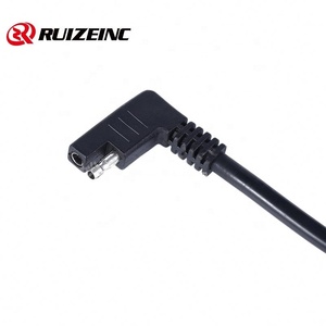 工厂供应带汽车90度美国弯曲汽车插头的弯头电缆 - Product Image 2