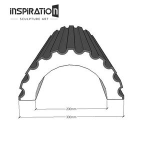 EPS Moulures extérieures de mousse ornementales architecturales Fabricant extérieur de colonnes <span class=keywords><strong>en</strong></span> <span class=keywords><strong>polystyrène</strong></span> - Product Image 2