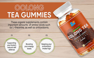 Integratore Alimentare Biologico OEM/ODM/OBM: Caramelle Gommose al Tè Oolong Vegano con Miele di Manuka e Tè Nero Cinese Biologico - Product Image 6