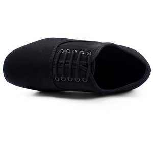 Chaussures de danse de salon pour hommes Salsa Latin Argentina/<span class=keywords><strong>Tango</strong></span>/<span class=keywords><strong>Bachata</strong></span>/Kizomba/Salsa Chaussures de danse en tissu Oxford doux pour hommes - Product Image 2
