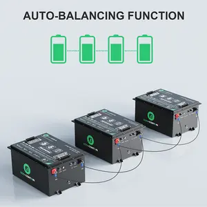 Customized New Grade A 12v 24v 36v 48v 52v 60v 72v 30Ah 50Ah 100Ah 200Ah Golf Cart Lithium Battery Pack