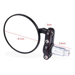 Accessoires de moto rétroviseur de moto rond non pliable pour harley honda suzuki <span class=keywords><strong>ktm</strong></span> café racer - Product Image 5
